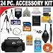 24 PC ULTIMATE SUPER SAVINGS DELUXE DB ROTH ACCESSORY KIT For The Samsung ST10, TL100(ST50), TL320(WB100), CL5(PL10) Digital Cameras