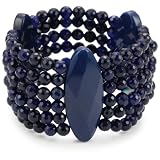 ME Couture Sheer Radiance Six Strand Blue Agat