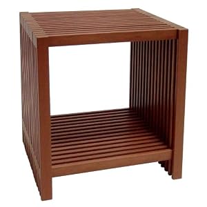 Seville Classics Foldable 1 Shelf Cube