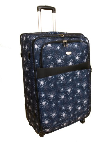 Verage Trolley Lily Beach, blau gebl&uuml;mt, 71 x 47 x 28 cm, 99 Liter, V903506071 Preisvergleich