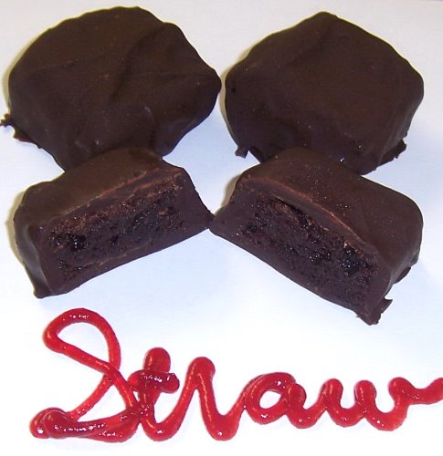 Scott's Cakes Chocolate Strawberry Dark Chocolate Covered