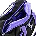 Olympia U.S.A. Deluxe Lightweight Rolling Overnighter Case Overnight Laptop Bag Weekender Travel Carry-On Suitcase Luggage with Wheels and Adjustable Push-Down Handle