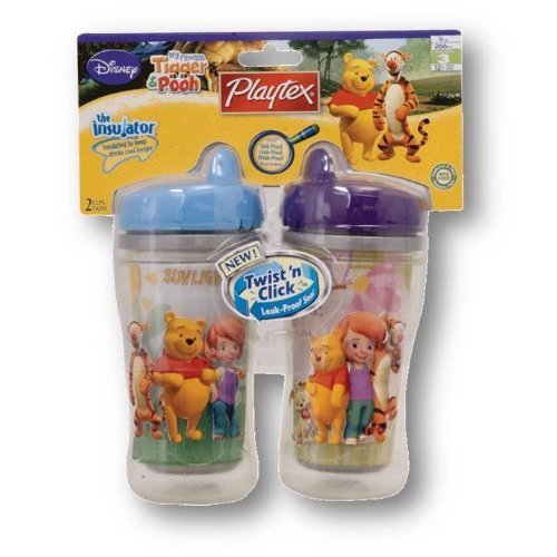 Playtex Disney Playhouse 9 oz Insulator Cup, 2 Pack, Mickey Mouse