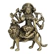 Religious Statue Goddess Durga Figurines 6.5 inches