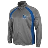 Memphis Tigers Rival Charcoal Full Zip Jacket