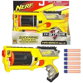 Nerf N-Strike Maverick Dart Blaster Gun: Toys &amp; Games