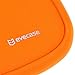 Evecase UltraPortable Handle Carrying Neoprene Sleeve Case Bag Compatible with Fuhu Nabi Jr. / nabi Jr. S - Kids Tablet / nabi Jr. Nick Jr. Edition Tablet 5 inch Android Kids Tablet - Orange