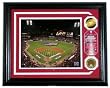Highland Mint St. Louis Cardinals Busch Stadium 2006 World Series Photo Mint w/authentic Busch Stadium Infield Dirt Coin