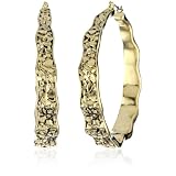 Belle Noel Nugget Hoop Earrings