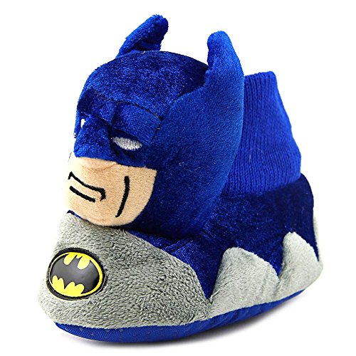 DC Comics Batman Booties Youth Round Toe Canvas Slipper