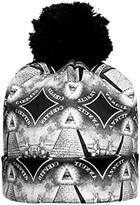 Madinidia Unisex Hip Hop Sweater Beanie Swag 3d Hat Men Women Sweater Caps