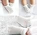 EPEIUS Baby-Girls Non Slip Ruffle Frilly Ankle Socks Pointelle (Pack of 3) White M 1-3 Years