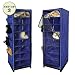 8 TIER WARDROBE, SHOE, AND LINEN CLOSET ORGANIZER (SET OF 2)