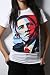 Obey 'Obama Hope' Adult Obama T-Shirt (Womens Medium, White)