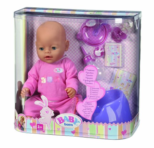 Childrens Toyshop  Third Party New : Zapf Creation Baby Born Magic Eyes Doll