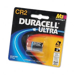 Duracell® Ultra High Power Lithium Battery, CR2, 3V
