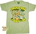 Teenage Mutant Ninja Turtles Classic Movie TV Series - TMNT Drug Free Adult Heathered Green T-shirt