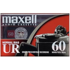 Maxell 60 Minute Normal Bias Audio Tape (Pack of 3)