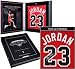 Michael Jordan Autographed Chicago Bulls 1986-87 Away/Red Jersey - Jersey Archives Box (UDA)
