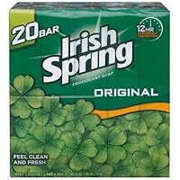 Irish Spring Original Scent Deodorant Soap - 20/4.0 oz.