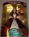 1997 Holiday Princess Belle - Disney's Beauty and the Beast - The Enchanted Christmas Barbie Doll
