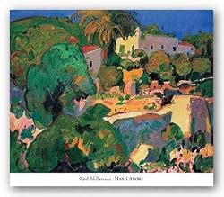 Hort del Barranc by Manel Anoro 30"x24" Art Print Poster