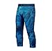Rigorer Men's Running Fitness 3/4 Tights Compression Base Layer Capri Pants Leggings