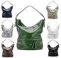 TAMARIS Handtasche, Shopper, ovale Grundform, 7 Farben, schwarz, nature braun, weiss, navy blau, silber, cafe braun oder