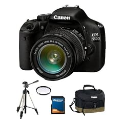 EOS 550D - Tasche/Stativ Pack (Geh�use, 18-55mm, Stativ, Blitzger�t, Filter, SD)