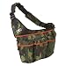 Diaper Dude Camouflage Diaper Bag with Orange Zippers (Camouflage With Orange)