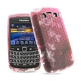 Celicious Pink Rise Designer TPU Gel Case Cover for Blackberry Bold 9780 / Bold 9700