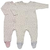 Organic Egyptian Cotton Footie Dips & Dots for Boys & Girls