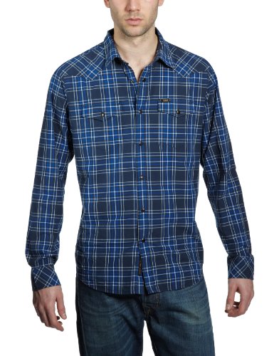 Lee LS REG WESTERN INDIGO MOOD L636MWBM Herren Hemden/ Freizeit, Gr. S Blau (Indigo Mood) Preisvergleich