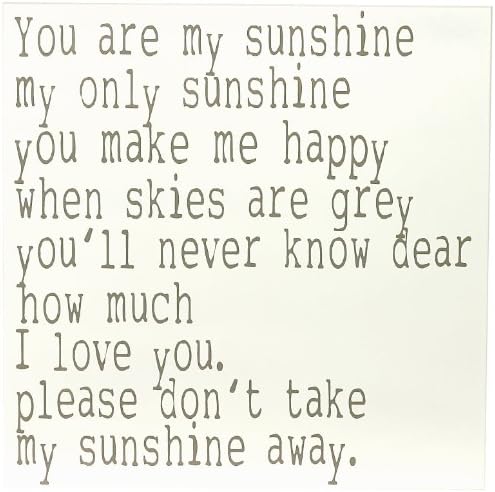Chick Lingo 3695WG You are My Sunshine Decorative Sign