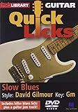 Quick Licks - Dave Gilmour Slow Blues- DVD For Guitar
