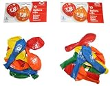 Everts 48958 - 2 x 10 Geburtstagsballons """"18"""" im Beutel