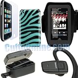 Cuffu SUPER Bonus Package #2 for Apple iPhone 3G / iPhone 3G S ,
Special Design Fashion Case with Deluxe Exercise Sporty Armband +
Premium Reusable Screen Protector + BLUETOOTH in only one LOWEST
Shipping $2.98