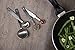 ChefLand 8-Piece Stainless Steel Measuring Cups and Measuring Spoon Set