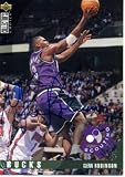 Glenn Robinson/Purdue University/Milwaukee Bucks Signed/Autographed '95 Upper Deck Collector's Choice Scouting Basketball Card (#335)