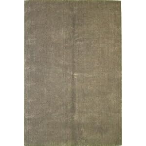 6'7 x 9'11 Gray Hand Tufted Wool Gabbeh Rug