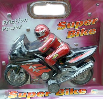 Childrens Toyshop  Toys : Super Bike Friction Power