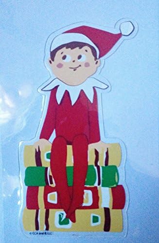 Elf on a Shelf Window Clngs Jelz Image both sides