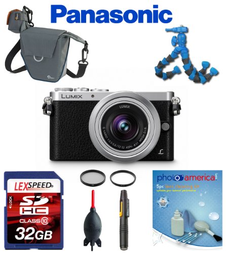 review Panasonic LUMIX DMC-GM1KS GM1 w/ 12-32mm (Silver) + Deluxe Accesory Kit