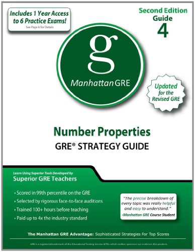 Number Properties GRE Strategy Strategy Guides)