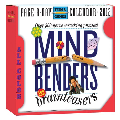 Mind Benders and Brainteasers Page-a-Day Calendar