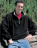 1/4 Zip Fashion Fleece with Trim
