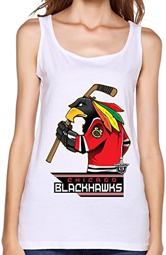 2015 NHL Playoffs Chicago Blackhawks Women Tank Tops Large White