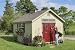 10 x 10 Williamsburg Colonial Garden Shed Panelized Kit