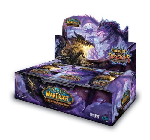World of Warcraft TCG WoW Trading Card Game Twilight of Dragons Booster Box 2...