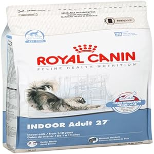 Royal Canin Dry Cat Food, Indoor Adult 27 Formula, 15-Pound Bag Royal Canin Dry Cat Food, Indoor Adult 27 Formula, 15-Pound Bag
